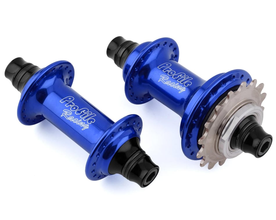 Profile Racing Elite Cassette Hubs (Blue) (Aluminum Driver